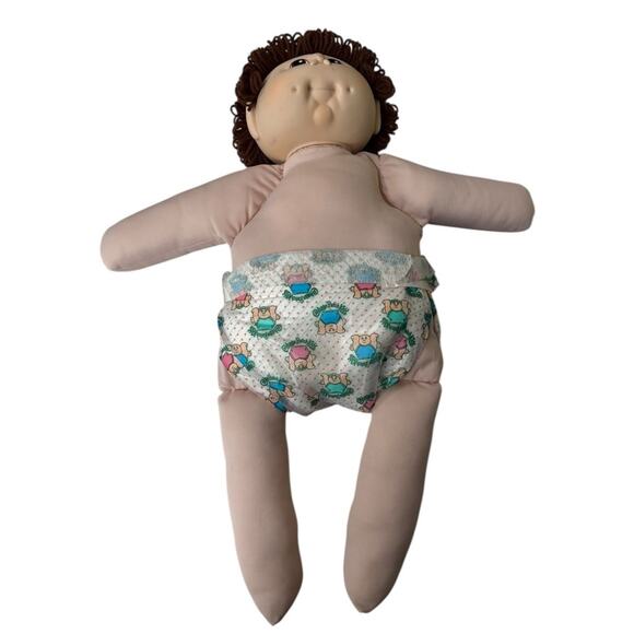 VTG COPR 1984 MN Thomas Diaper Cabbage Patch Kids Doll Brown Hair Eyes READ NOTE - Picture 3 of 9